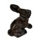 Decorative Bookends Set of 2 Cast Iron Animal Shelf Decor Brown Rustic